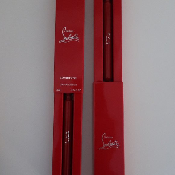 LOUBOUTIN PERFUME (EAU DE PARFUM) x 2 (LOUBIROUGE & LOUBIFUNK) NEW! - Picture 2 of 3